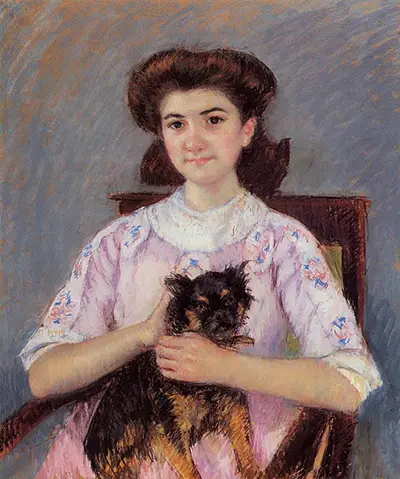Portrait of Mie Louise Durand Ruel Mary Cassatt